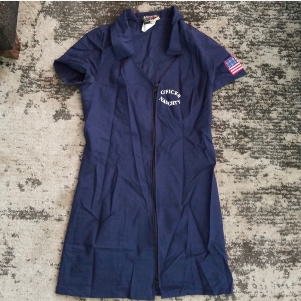 Officer Naughty Halloween costume dress size small